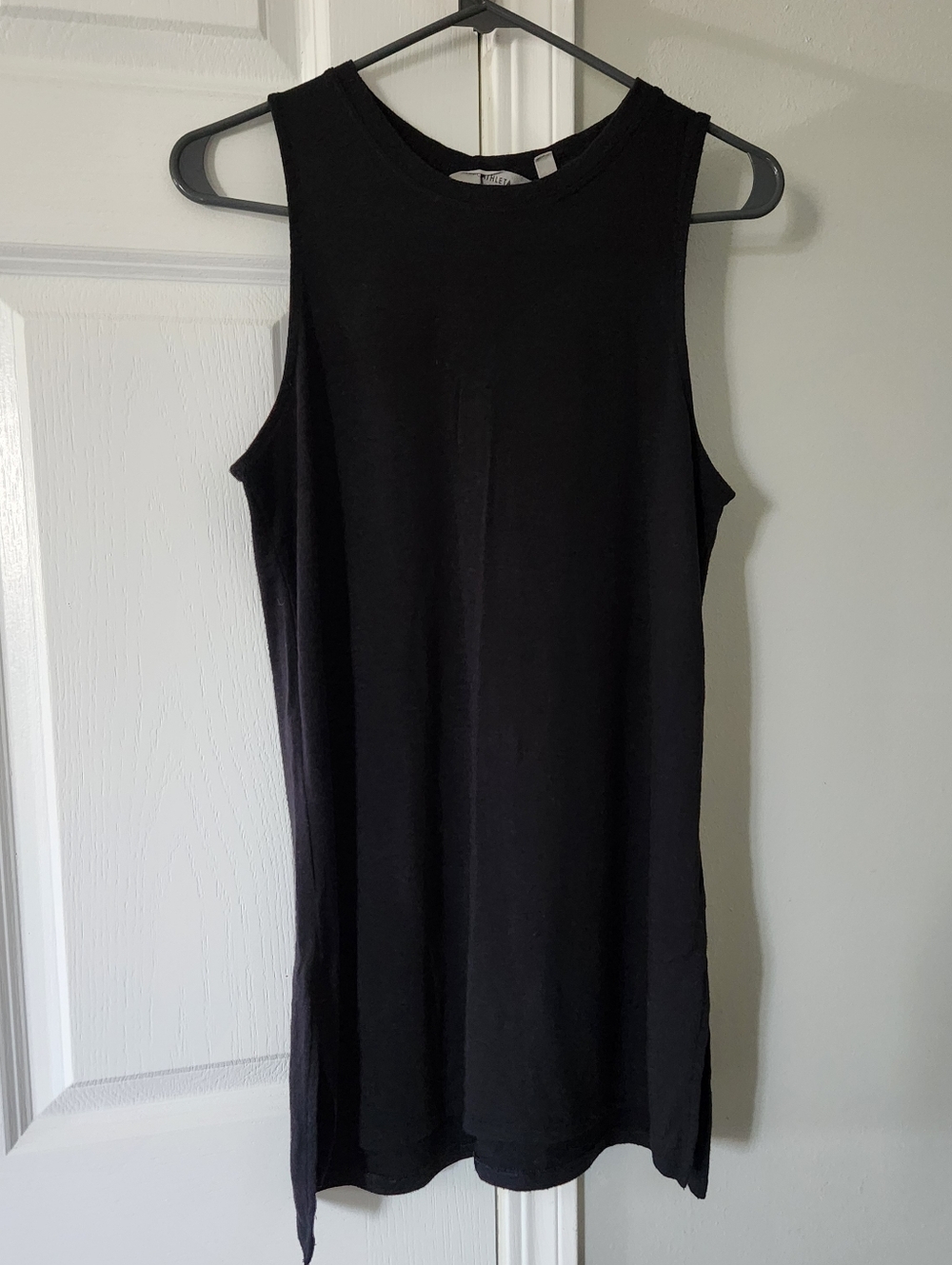 Athleta Oversized Tank Black Size Small Tall (Long)